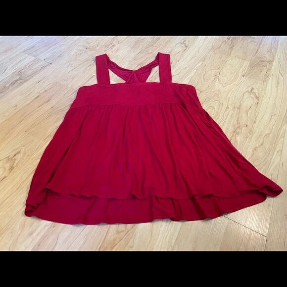 Torrid Super Soft Knits red tank - Picture 3 of 5